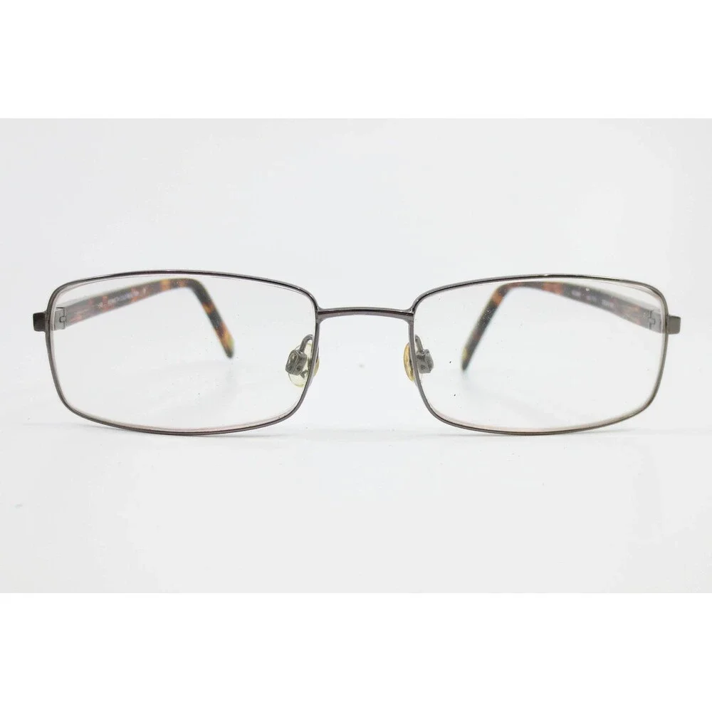 Kenneth Cole Reaction KC0887 731 Gunmetal Tortoise Rectangular Eyeglasses 55-18